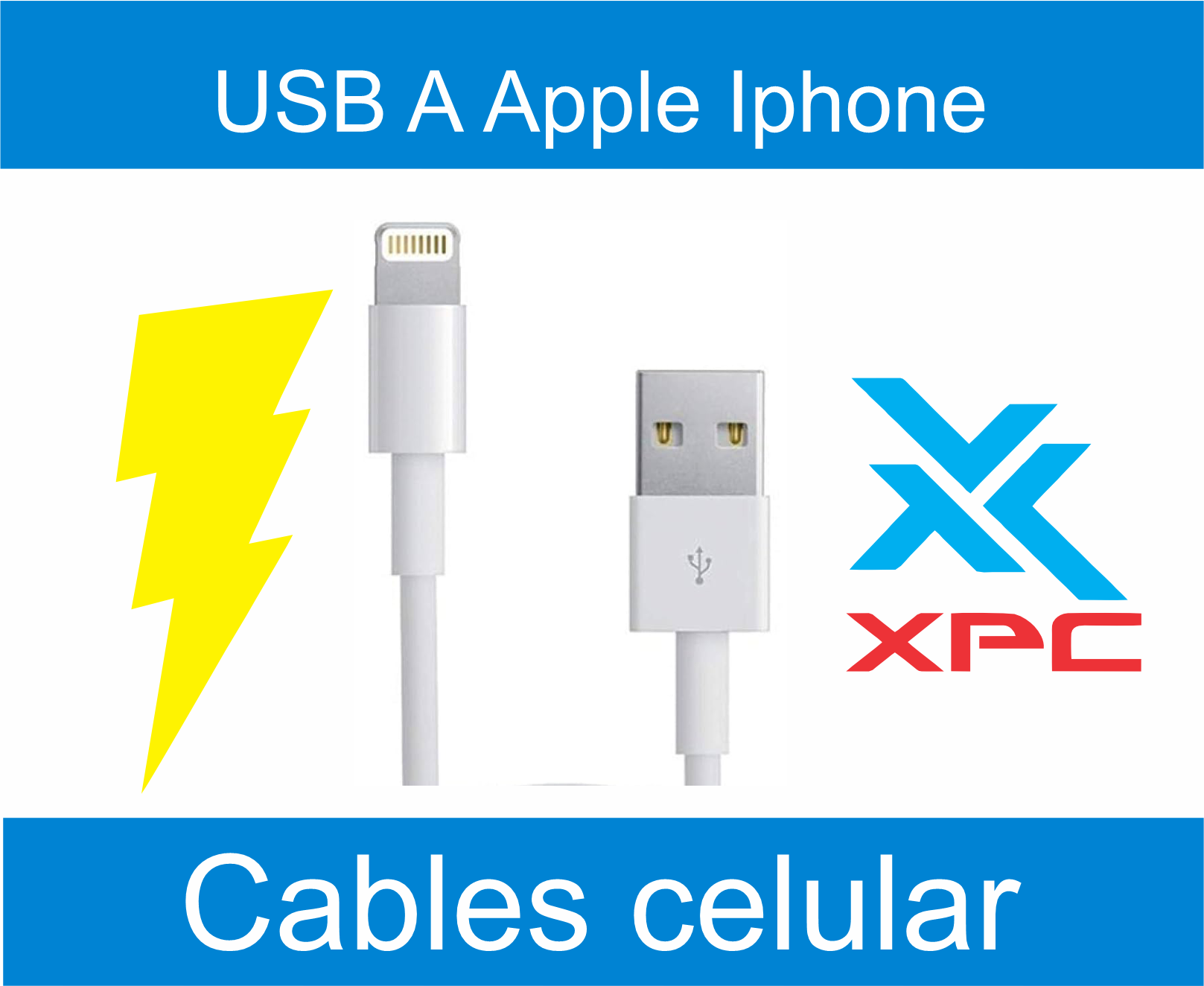 cargadores iphone